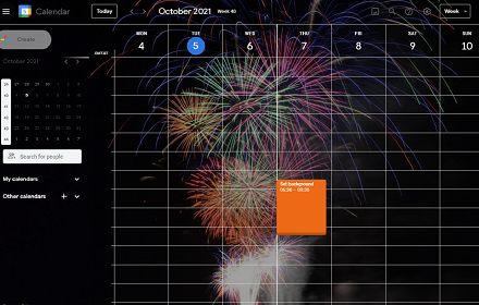 Custom Calendar Background :: Adds background images to Google Calendar