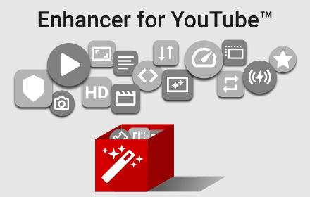 Enhancer for YouTube™ :: Take control of YouTube and boost your user experience!