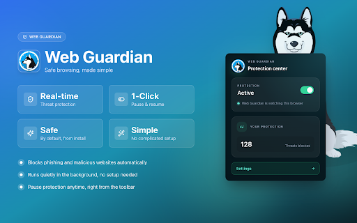 Web Guardian: Phishing & Malware Protection :: Block known phishing and malicious websites while you browse.