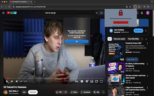 YouTube No-Cookie Converter :: A quick tool for converting youtube links to their 'no cookie/embedded' counter part.
Enjoy!
