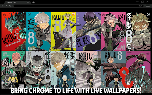 Kaiju No.8 Stunning 4K Ultra Live Wallpaper :: Unleash Kaiju No. 8’s monstrous power in 4K ultra detail! 🐉🔥✨