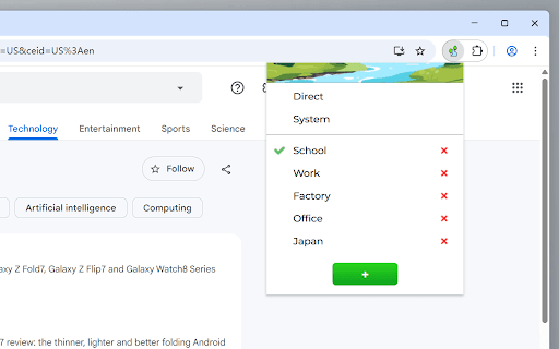 Proxy River :: A proxy manager for Chrome, simple and secure.