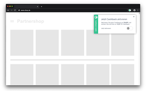 extend Cashback Radar :: Verpassen Sie nie wieder Cashback mit dem extend Cashback Radar
