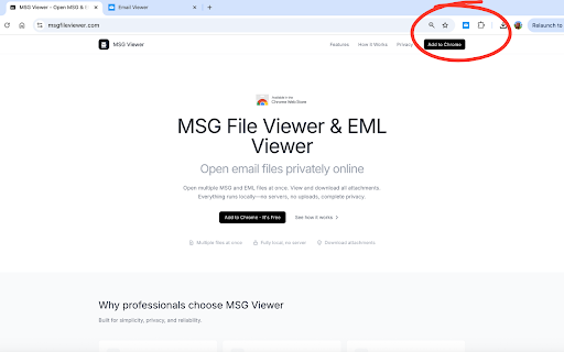 MSG & EML Email Viewer - Outlook & Thunderbird Files :: View Outlook MSG and EML email files with attachments and formatting. Perfect for business and email archiving.