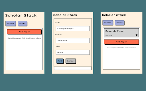 Scholar Stack :: Keep track of your research papers, jot down notes, and organize your academic reading — all in one place.