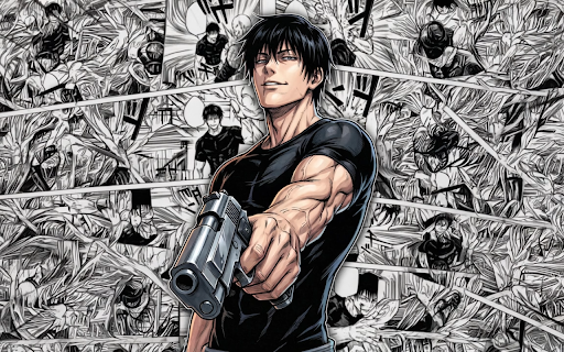Toji Fushiguro Cursed Slayer Live Wallpaper :: Transform your new tab with Toji Fushiguro's captivating cursed slayer action in stunning HD live wallpaper.