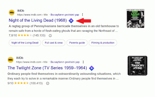 Stremio Movie Search :: Stremio Movie Search enhances your Google, DuckDuckGo, IMDb, and Trakt.tv experience by adding a Stremio icon next to show titles.