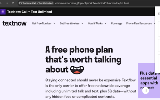 TextNow: Call + Text Unlimited :: Call and text for free with TextNow, the free phone service with over 100 million users, now including Free Data for Essential Apps.