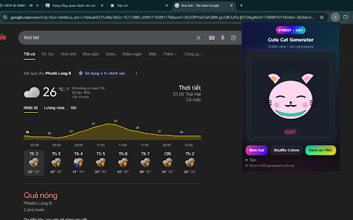 Street Cat — Cute Random Cats :: One-click cute cat generator in street-style. No permissions. Easy to publish.