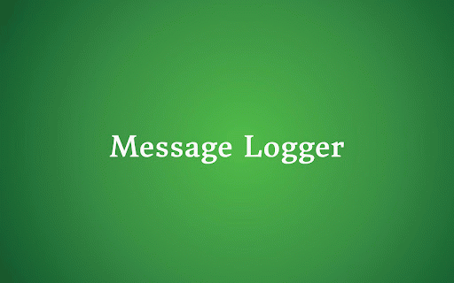 Message Logger :: Research and find valid Messages to Log