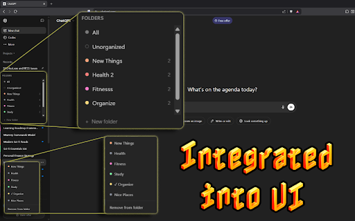 AI Chat Folders — Organize ChatGPT, Claude, Gemini & Grok :: Unlimited free folders for ChatGPT, Claude, Gemini, and Grok. Local-first. Formatted Markdown export included.