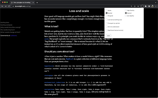 Convus :: Add a rating to Convus for the page you're viewing in your browser