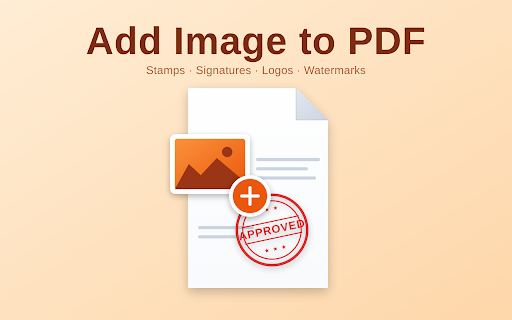 Add Image to PDF :: Easily Add Image to PDF documents. Insert signature image, add picture to PDF & stamp documents with full per-page control.