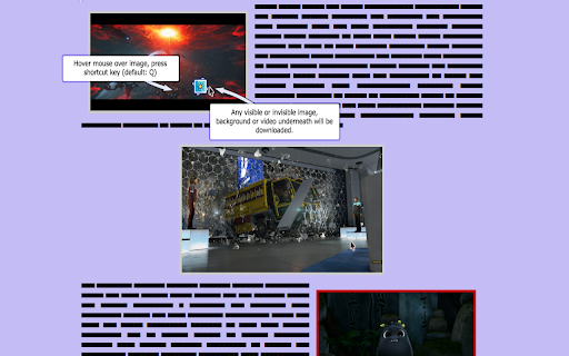 Image Swooper - Download images and videos by hovering over them :: Point to an image or video to download. #downloader #high_resolution #quick_access #accessibility