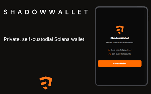 ShadowWallet :: Private Solana wallet with zero-knowledge proofs