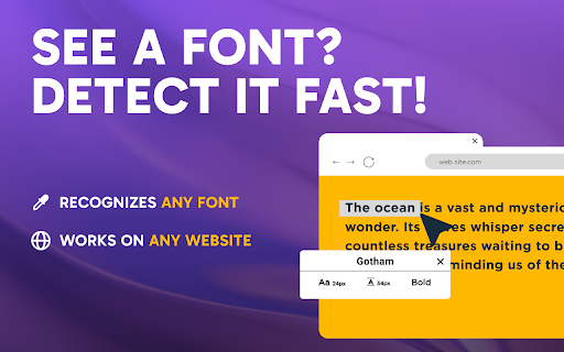 Find The Font :: Use Find The Font to effortlessly identify and select typefaces. Our font finder and identify font tools boost your design projects.