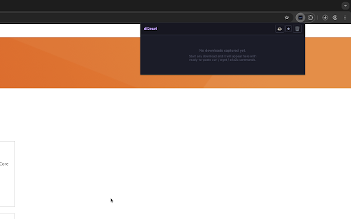 dl2curl :: Intercept downloads and instantly generate curl, wget, and aria2c commands with full headers and cookies.