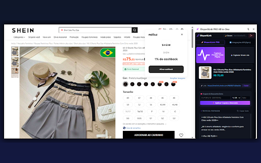 DisparôLink PRO All-in-One :: Painel Lateral completo do DisparôLink: Captura de ofertas (individual e em lote), postagens automáticas e sincronização de vendas.