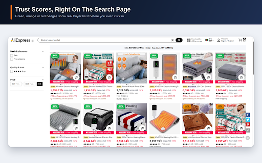 AliToolbox - AliExpress Shopping Assistant :: Track Aliexpress price history, check seller trust, find coupons, detect fake reviews & search by image on AliExpress.