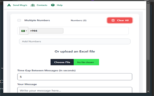 Whatsapp Bulk Sender - easywasender :: EasyWaSender is a simple and efficient WhatsApp bulk message sender designed to streamline communication. With EasyWaSender, you…