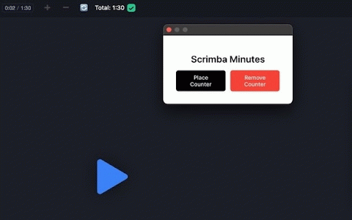 Scrimba Seconds :: Track watch time on the Scrimba platform