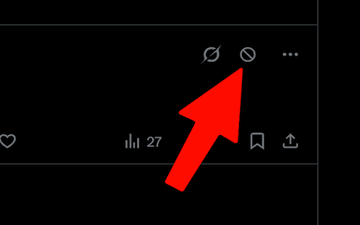 Reply Hide & Block for X (formerly Twitter) :: Hide unwanted replies and block their authors from X notifications and conversations.