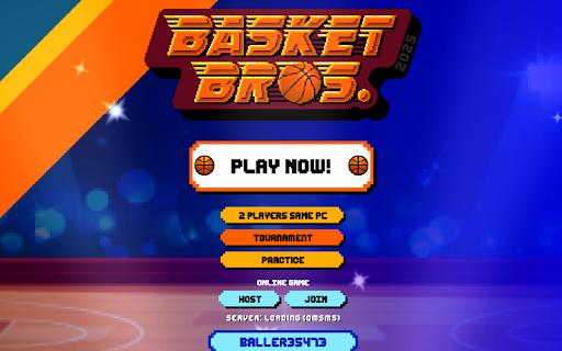 Basket Bros Basketball Game :: Play Basket Bros instantly from your Chrome toolbar — fun, fast-paced basketball action!