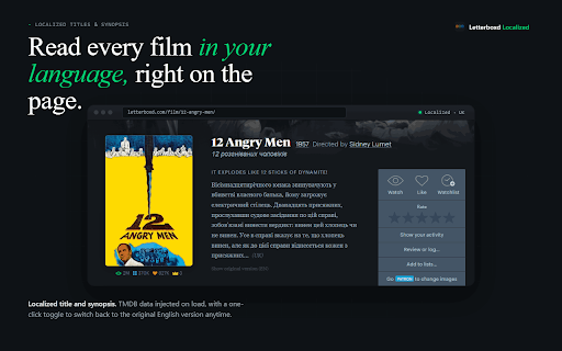 Letterboxd Localized :: Letterboxd in your language — localized titles, synopsis, streaming availability & cast photos, powered by TMDB.