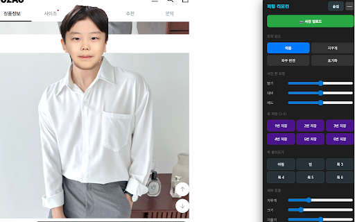 Avatar Fitting Tool :: 온라인 쇼핑몰에서 내 사진을 겹쳐볼 수 있는 가상 피팅 도구