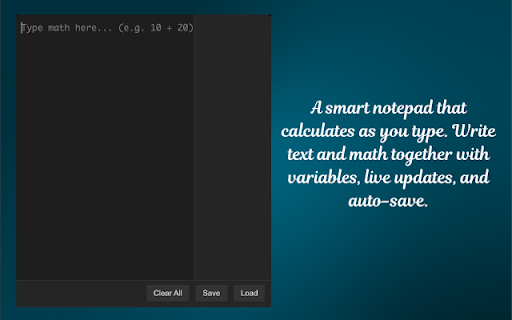 CalcNote :: A notepad-style calculator.