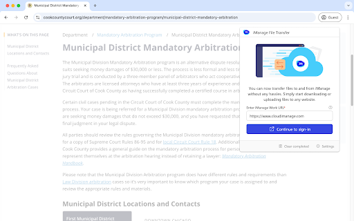 iManage File Transfer :: iManage File Transfer enables knowledge workers to upload and download documents seamlessly between any website and iManage.