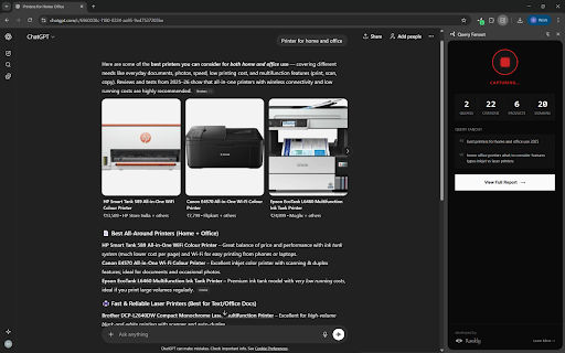 Query Fanout :: See what ChatGPT searches behind your queries - Extract query fanout and citations in real-time