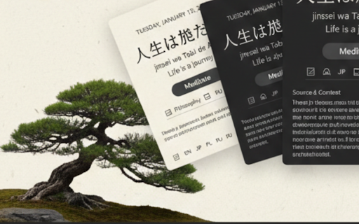 Zengo Daily :: Daily Japanese wisdom and mindfulness.