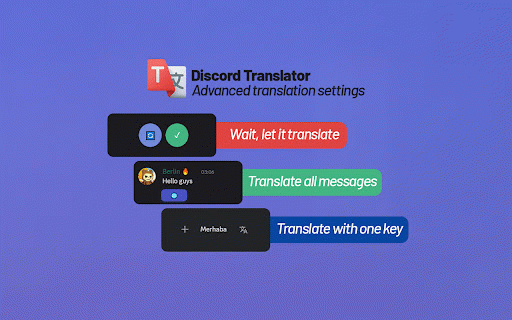 Discord Translator Extension :: A Chrome extension that automatically translates Discord messages
