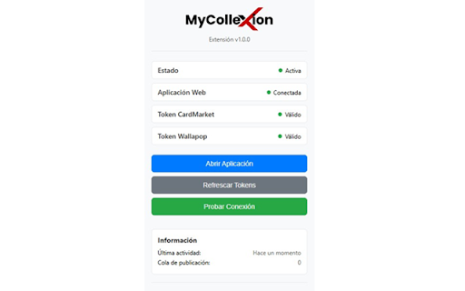 MyCollexion Extension :: Extensión para automatizar publicaciones en portales externos desde MyCollexion.com