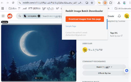 Reddit Image Batch Downloader :: Batch download images from Reddit pages