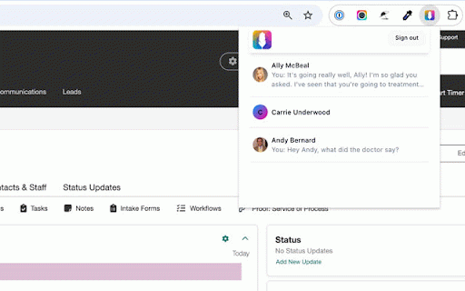 Quilia - CaseConnect :: Stay connected to your cases anywhere. Get instant CaseChat notifications and quick access to case-specific tools.