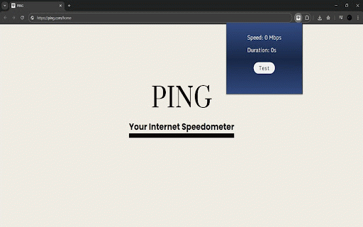 Ping :: Ping is a lightweight and efficient chrome extension that gives you real-time insights into your internet connection. It enables…