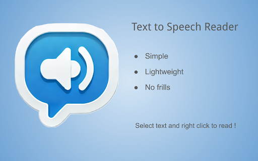 Text-to-Speech Reader :: Reads selected text aloud using the Web Speech API.