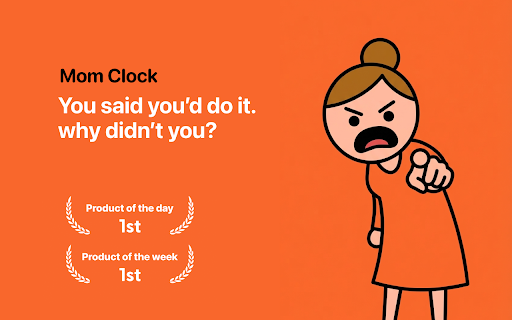 Mom Clock — Website Blocker & Alarms :: Block distracting websites and set strict alarms. No motivation. No negotiation. Just enforcement.