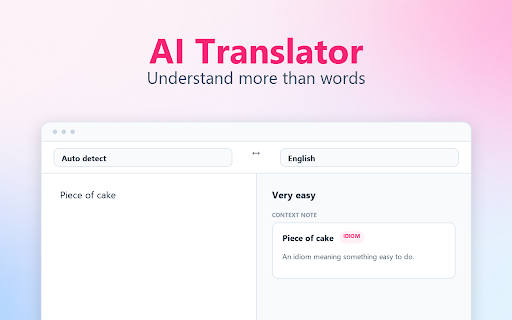 AI Translator :: Browse smarter with AI Translator — ai powered translation services, instant ai translate for any webpage in context.