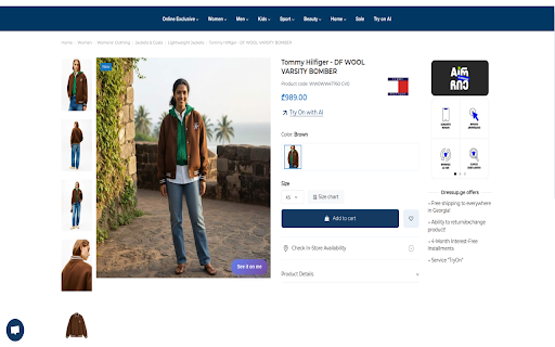 VDressUp - Virtual Try-On :: Try on clothes and products virtually on any e-commerce site