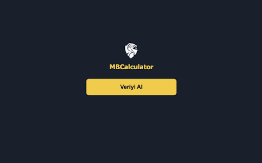 MBCalculator :: Finansal tablo verilerini kopyalar