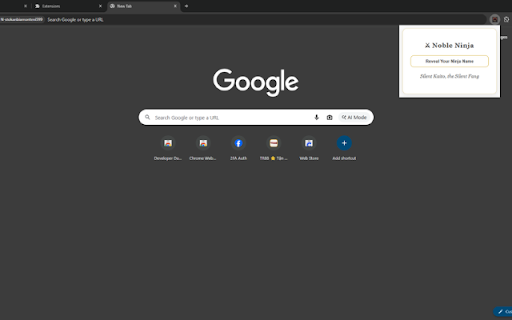 Noble Ninja Name Generator :: Generate elegant and mysterious ninja names instantly.