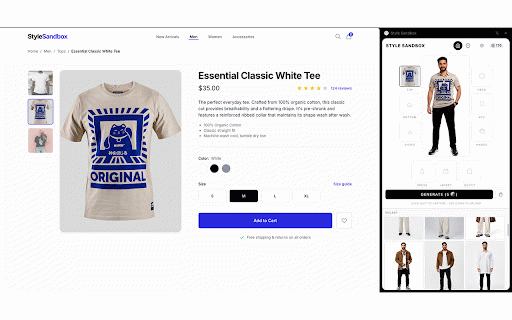 Style Sandbox :: Try on clothes virtually - capture any outfit and see how it looks on you — Ghost Mannequin AI