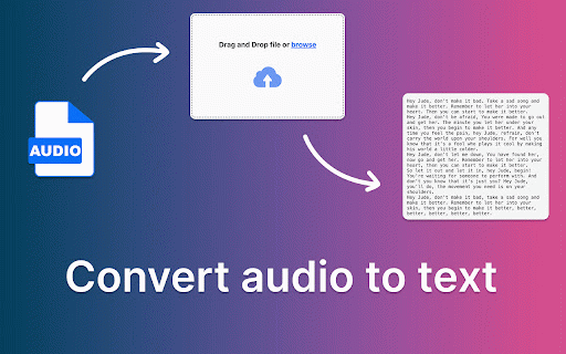Audio Transcriber :: Try audio transcriber – easily transcribe audio to text in seconds. Fast, accurate transcription right from your browser.