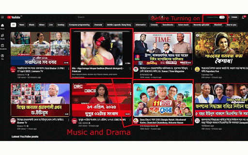 Haram Shield:Block haram YouTube videos(Dynamic) :: Haram Shield filters inappropriate content and promotes halal videos. Now compatible with Kiwi Browser on Android for mobile.