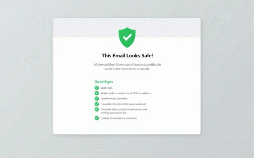 MailGuard - Scam Detector :: Check if emails are scams with one click. Powered by AI.