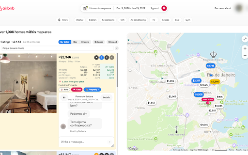 OneBNB: Airbnb Prices, Shortlist & Chat :: Your whole Airbnb search on one screen: true nightly prices, hide what you ruled out, star and note the rest, chat in place.