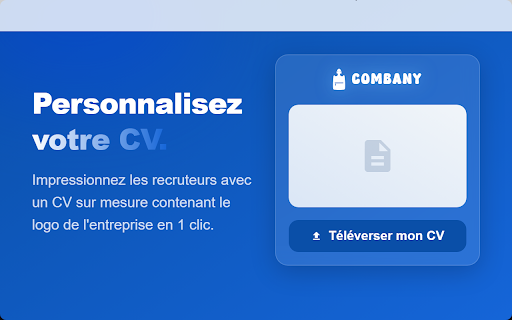 Combany — Logo Stamper :: Tamponnez le logo d'une offre LinkedIn sur votre CV en un clic.